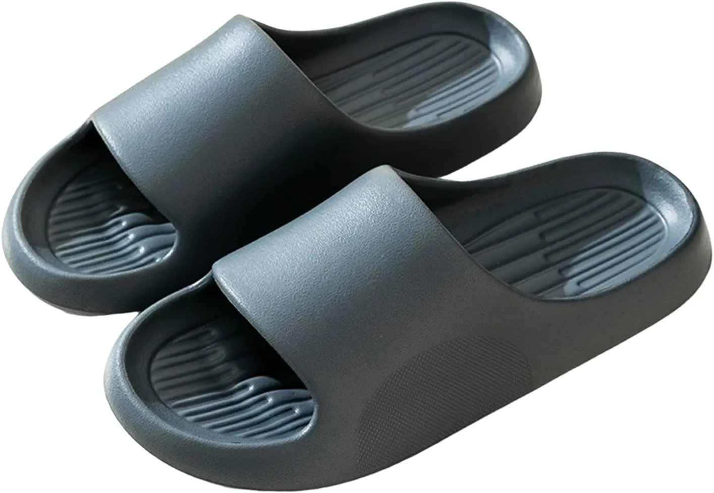 Shower Shoes for Women with Arch Support Flat Soled Open Toed Breathable Slippers Soft Soled Slippers