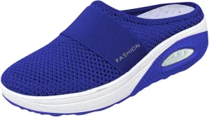 Slip On Shoes Women Wide Toe Box Orthopedic Shoes for Women Plantar Fasciitis Wide Width Womens Casual Shoes To Wear with Jeans Extra Wide White Sneakers for Women 7.5 Wide Womens Sneakers Black