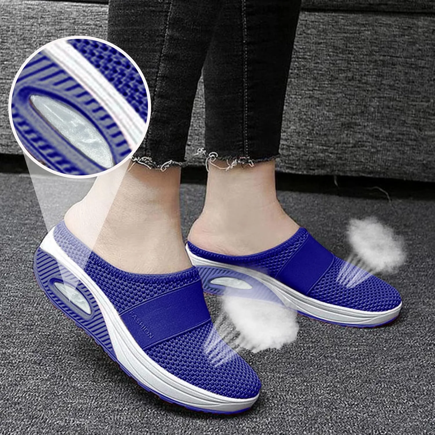 Slip On Shoes Women Wide Toe Box Orthopedic Shoes for Women Plantar Fasciitis Wide Width Womens Casual Shoes To Wear with Jeans Extra Wide White Sneakers for Women 7.5 Wide Womens Sneakers Black