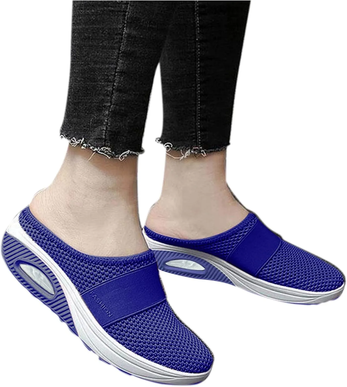 Slip On Shoes Women Wide Toe Box Orthopedic Shoes for Women Plantar Fasciitis Wide Width Womens Casual Shoes To Wear with Jeans Extra Wide White Sneakers for Women 7.5 Wide Womens Sneakers Black