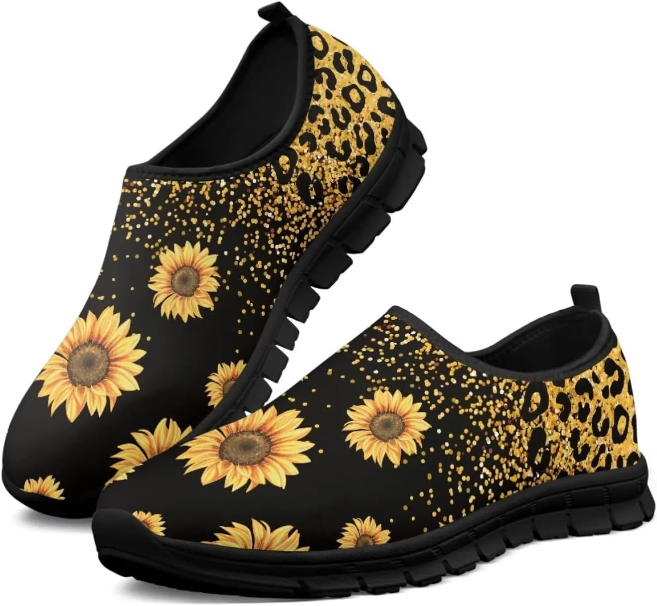 Slip On Women Wide Width Loafer Slipper Shoes Athletic Running Sneakers Non Slip Memory Foam