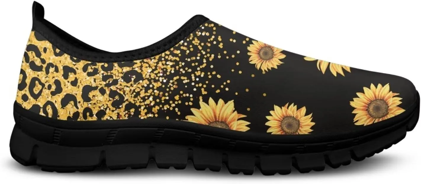 Slip On Women Wide Width Loafer Slipper Shoes Athletic Running Sneakers Non Slip Memory Foam