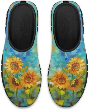 Slip On Women Wide Width Loafer Slipper Shoes Athletic Running Sneakers Non Slip Memory Foam