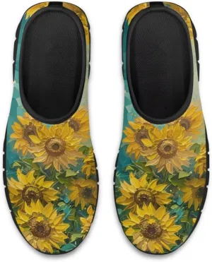 Slip On Women Wide Width Loafer Slipper Shoes Athletic Running Sneakers Non Slip Memory Foam