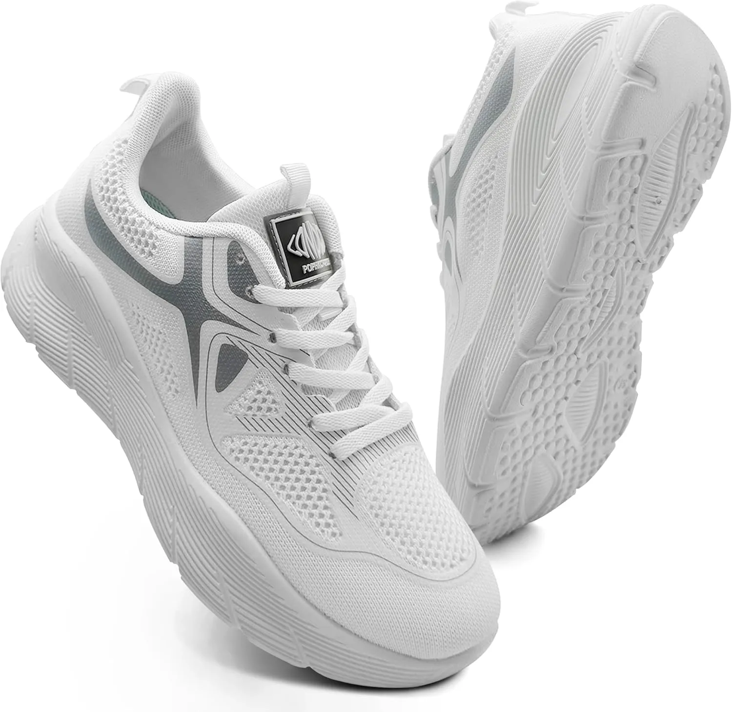 Sneakers for Women Casual Fashion Walking Shoes Lace Up Women's Athletic Tennis Running Footwear