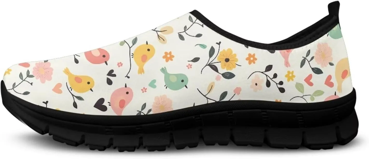 Sneakers for Women Casual Flat Low Top Loafers Running Shoes Breathable Soft Lightweight Outdoor Walking Sneaker for Women US 5.5-11.5