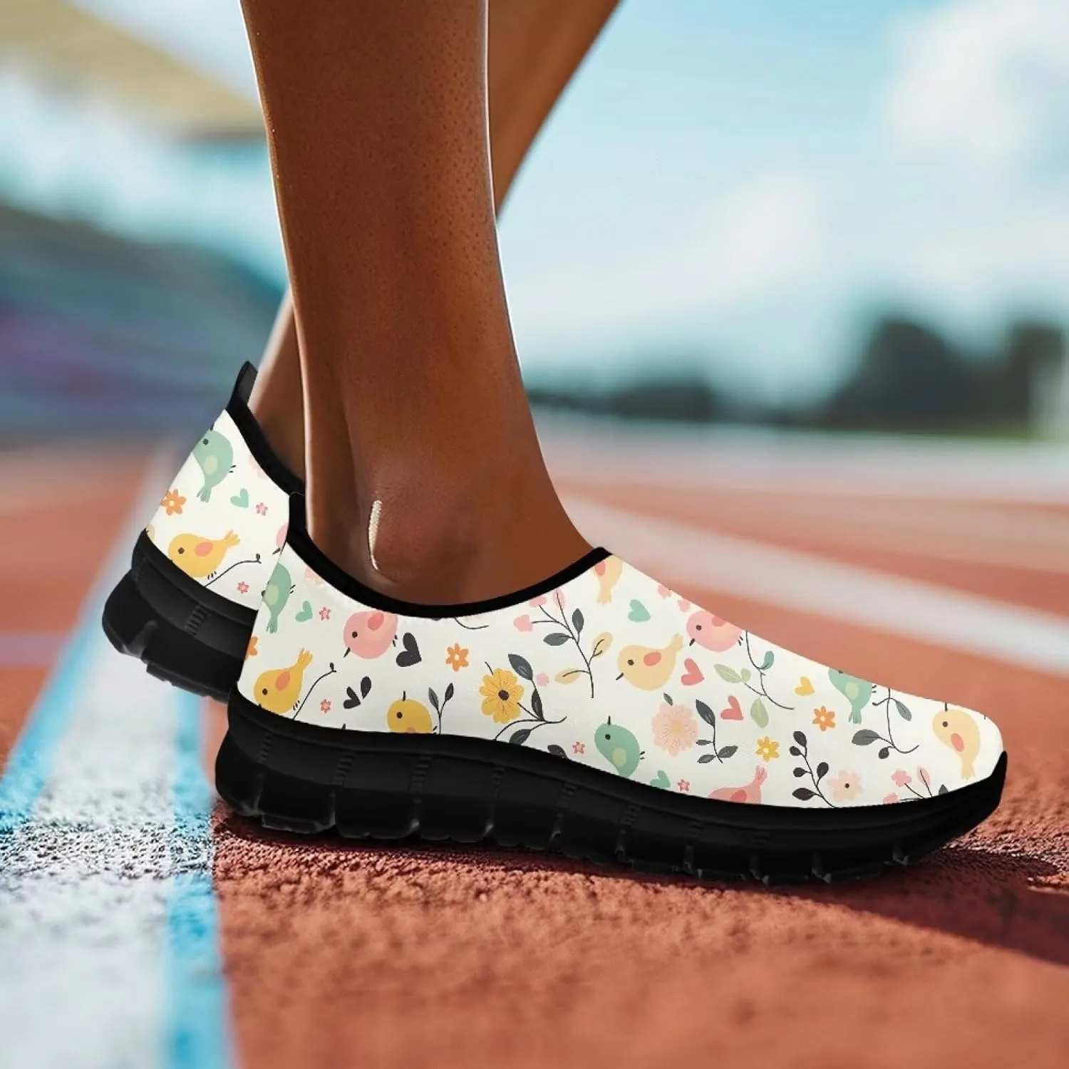 Sneakers for Women Casual Flat Low Top Loafers Running Shoes Breathable Soft Lightweight Outdoor Walking Sneaker for Women US 5.5-11.5