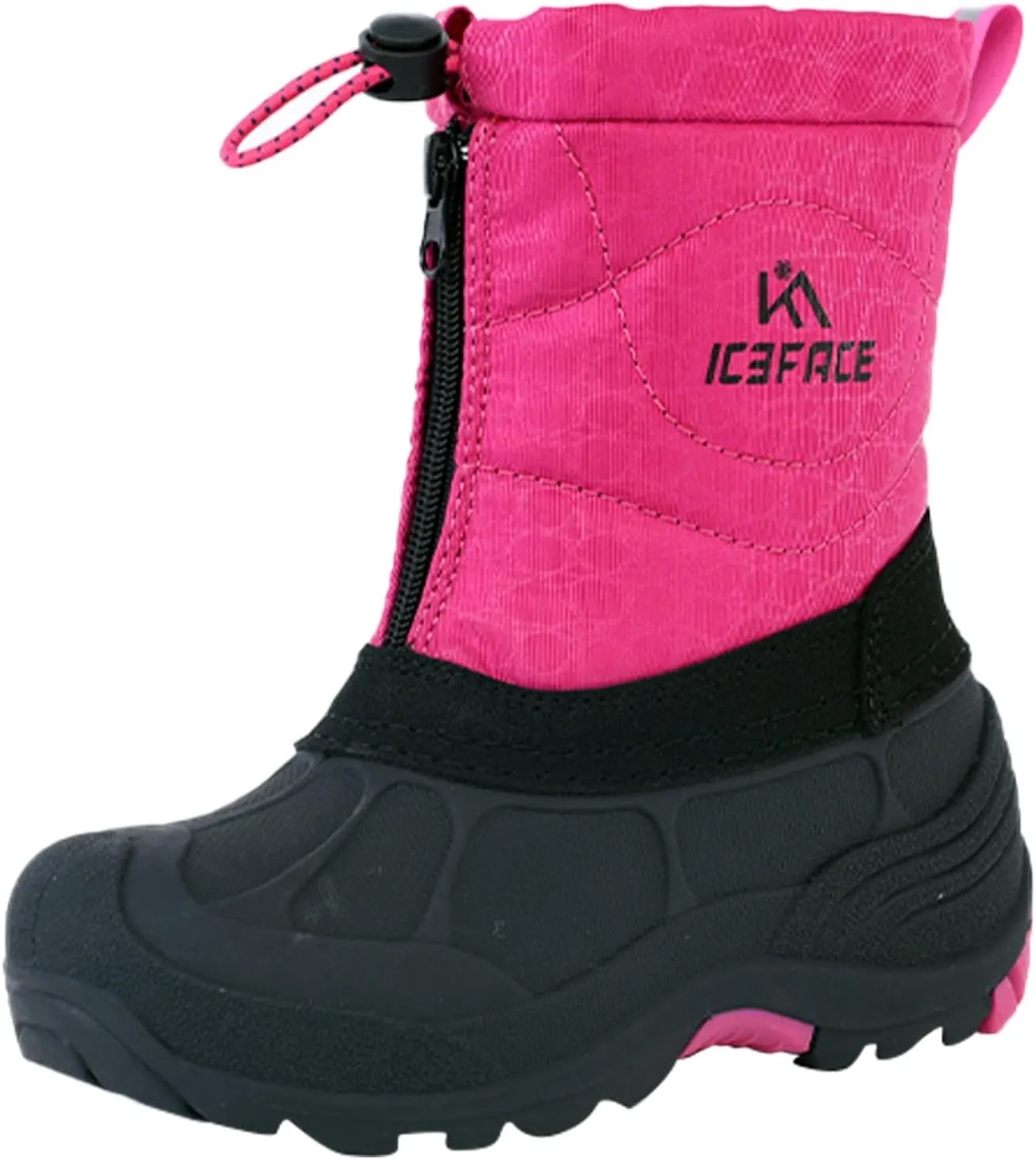 Snow Boots for Kids Waterproof Durable and Slip Resistant Winter Snow Boots for Boys and Girls with Insulated Fleece Lining, Perfect for Snowy Adventures. Ideal Snow Boots toddler to Keep Feet Warm and Dry