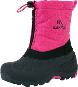 Snow Boots for Kids Waterproof Durable and Slip Resistant Winter Snow Boots for Boys and Girls with Insulated Fleece Lining, Perfect for Snowy Adventures. Ideal Snow Boots toddler to Keep Feet Warm and Dry