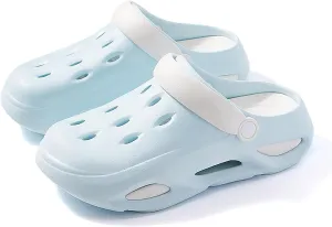 Solaud Women's Mens Garden Clogs Lightweight Breathable Arch Support Clog Shoes with Removable Cushion Footbed Slip-on Outdoor Beach Slippers