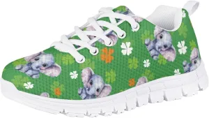 St.Patrick's Day Themed Sport Sneakers for Boys Girls Kids Casual Active Shoes for School