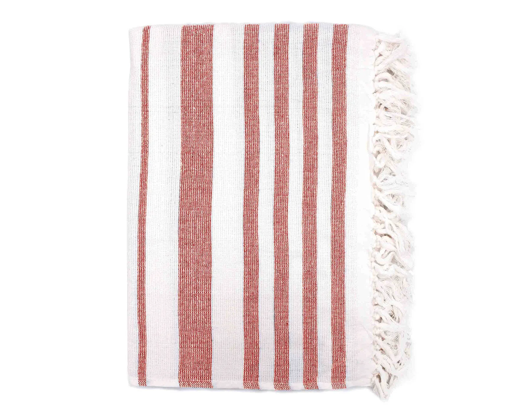 Stripes Low-priced Real-time Red Beach - Towel