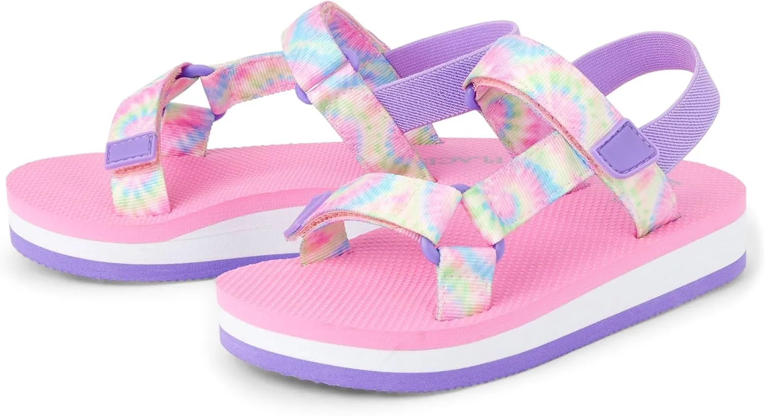 The Children's Place Girl's Sporty Sandals with Adjustable Straps