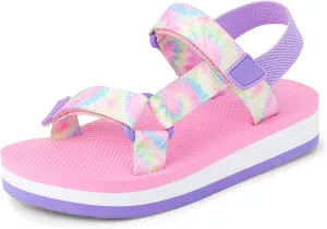 The Children's Place Girl's Sporty Sandals with Adjustable Straps