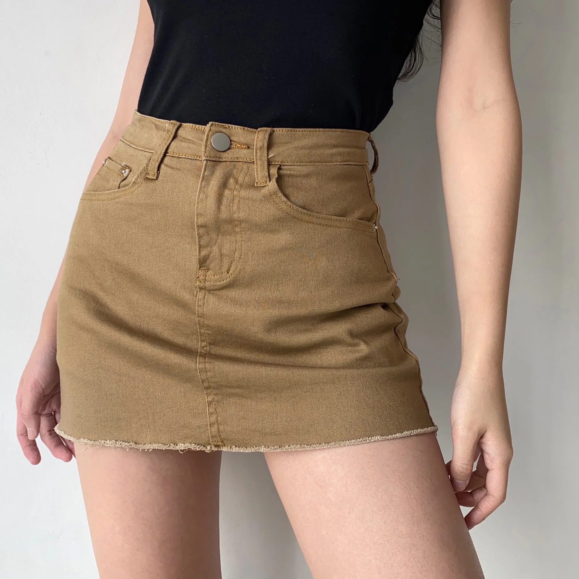 themeisles - Edgy Gal Denim Skirt