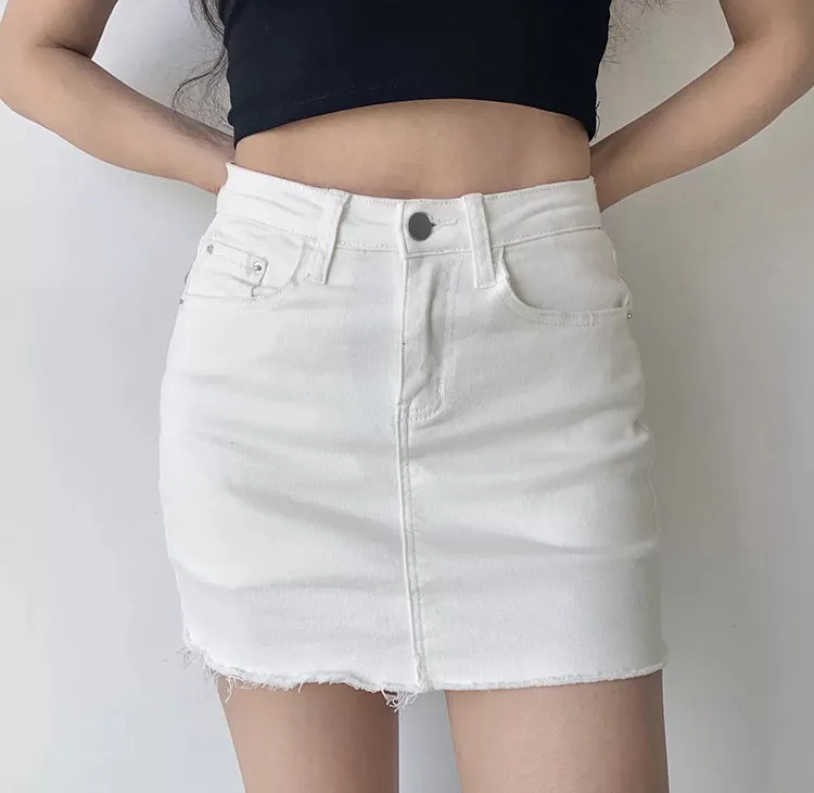 themeisles - Edgy Gal Denim Skirt