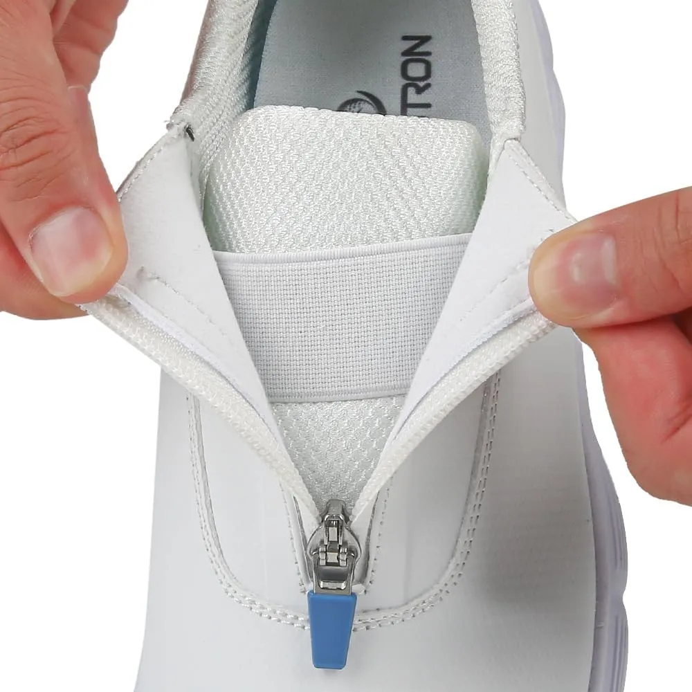 THESTRON Professional Men Waterproof Spikes Golf Shoes Sports Sneakers Male Golf Footwears New Zipper Men's Spikes Golf Shoes Man Non-Slip Walking Sneakers Slip-on Casual Golf Shoes
