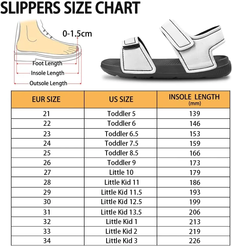 Toddler Boys Girls Double Buckle Sandals Breathable Lightweight Adjustable Water Sandal for Toddler Little Kids Black Sole