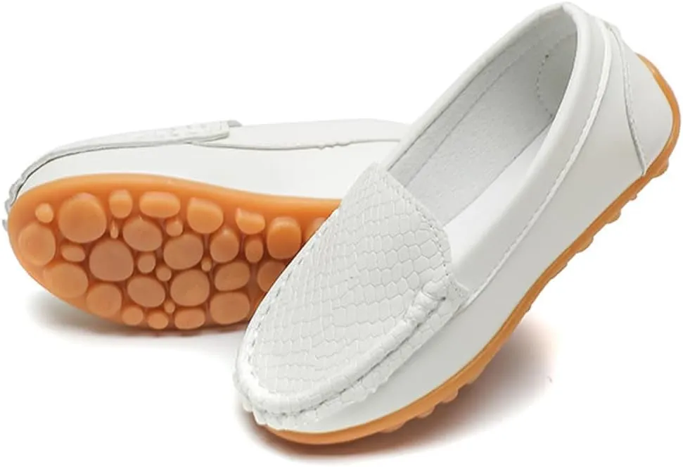 Toddler Slip-on Shoes Boys Loafers Candy Colors Girls Moccasins