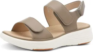 UBFEN Womens Platform Sandals Wedge Walking Comfortable Casual Adjustable Strap Lightweight Open Toe