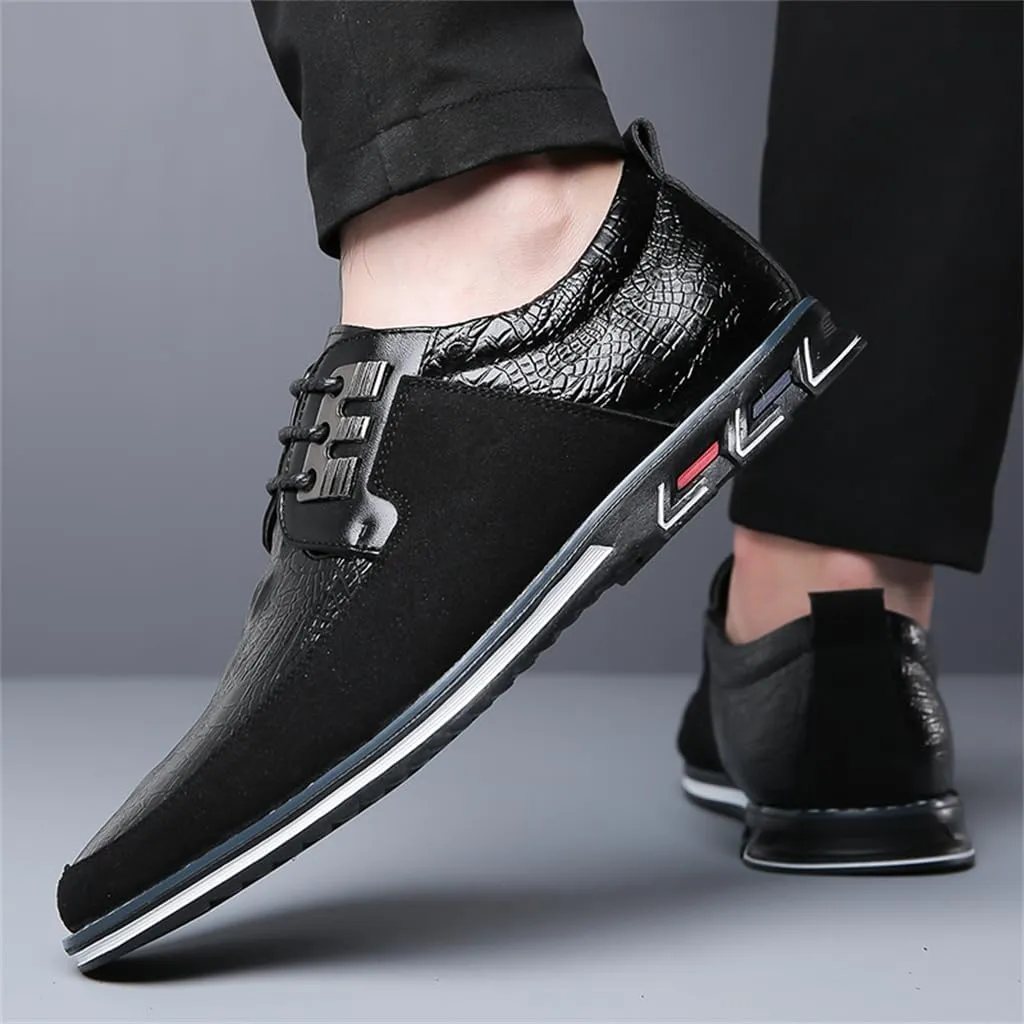 Veslexth Men's Loafer Dress Shoes Fashion Casual Lace-Up Walking Sneakers Comfortable Business Work Sport Shoes