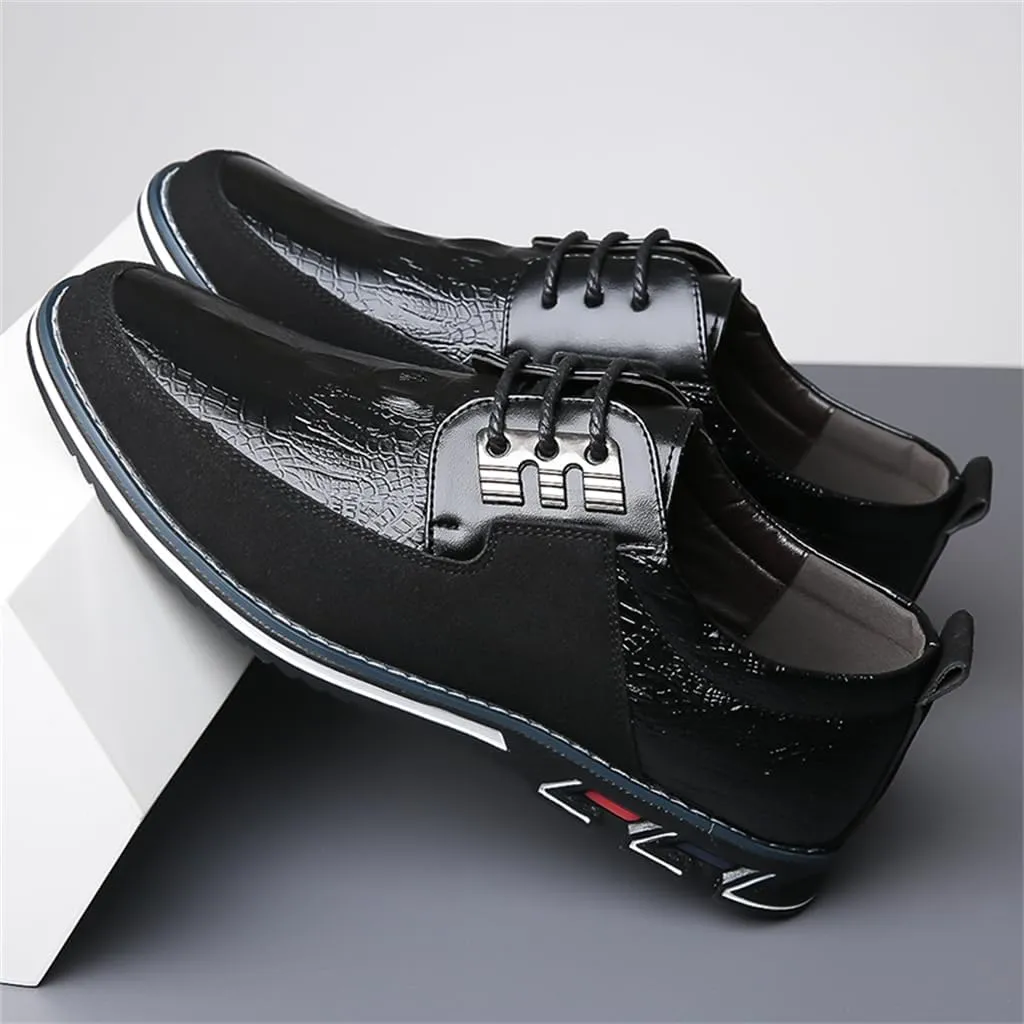 Veslexth Men's Loafer Dress Shoes Fashion Casual Lace-Up Walking Sneakers Comfortable Business Work Sport Shoes
