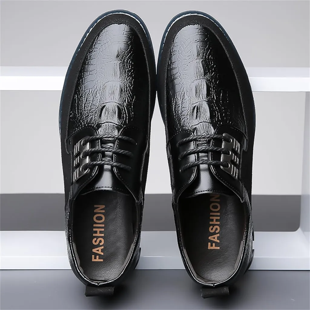 Veslexth Men's Loafer Dress Shoes Fashion Casual Lace-Up Walking Sneakers Comfortable Business Work Sport Shoes