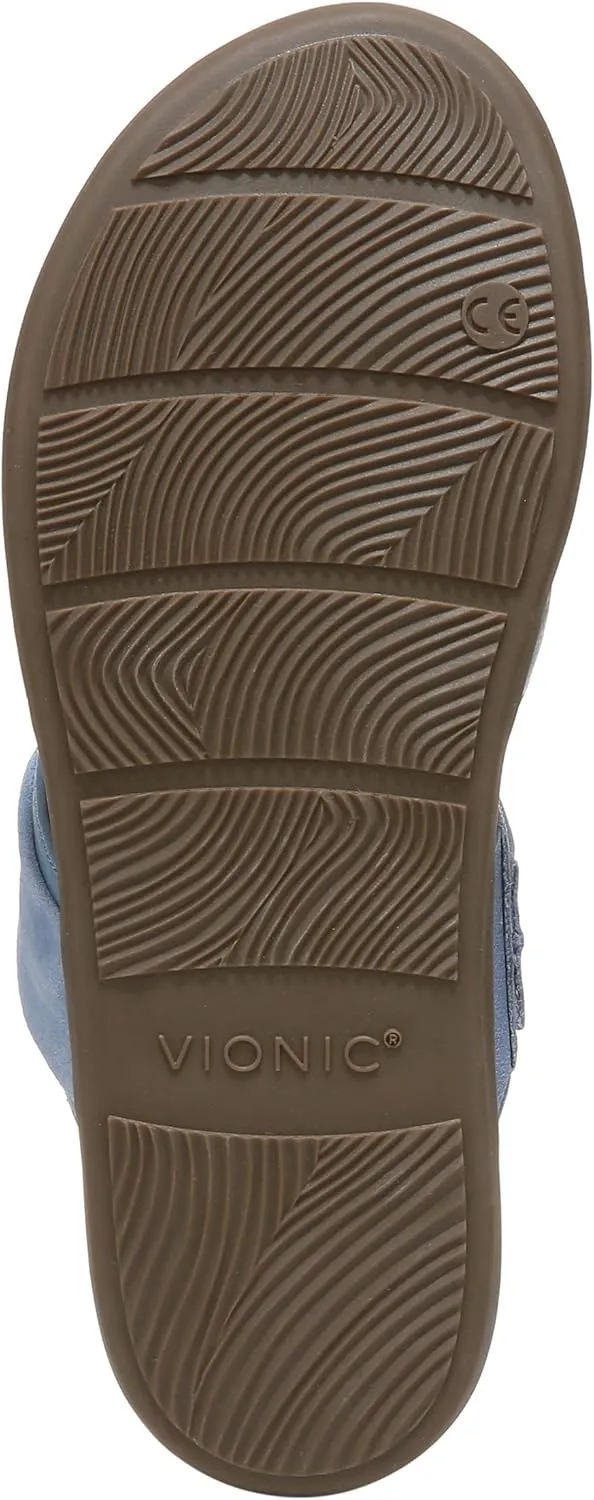 Vionic Women's Copal Landyn Strappy Comfort Sandals- Supportive Comfortable Sandals That Includes a Concealed Orthotic Insole That Provides Arch Support, Stability, and Cushion, Sizes 5-12