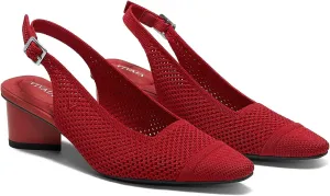 VIVAIA Leah Pro Pointed-Toe Slingback Sandals for women droplet-shaped heel adjustable Strap Party Dress Shoes