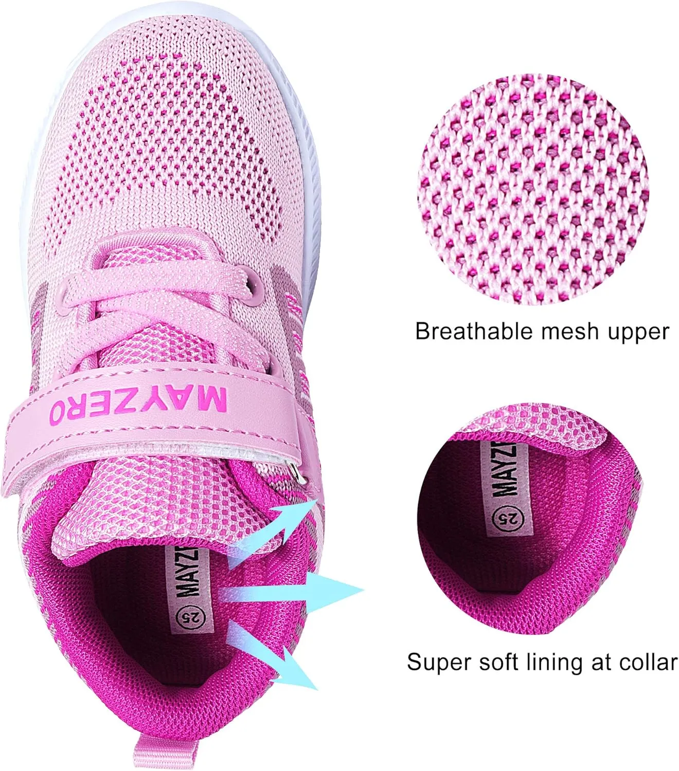 Vivay Toddler Shoes Kids Boys Girls Tennis Shoes Sport Running Shoes Fashion Sneakers