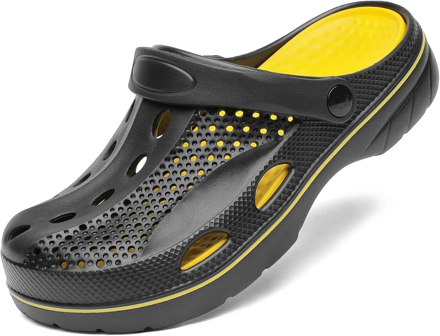 VZQ Women and Men Arch Support Clogs Slip-on Garden Shoes Outdoor Beach Slippers Sandals with Plantar Fasciitis Feet Cushion Insoles