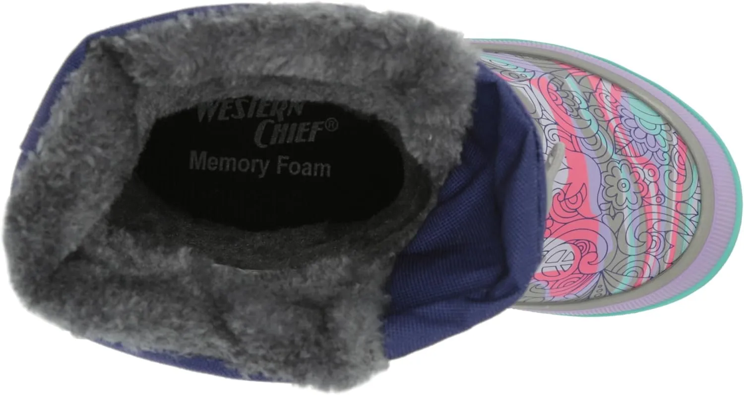 Western Chief Unisex-Child Waterproof Insulated Winterprene Boot Snow