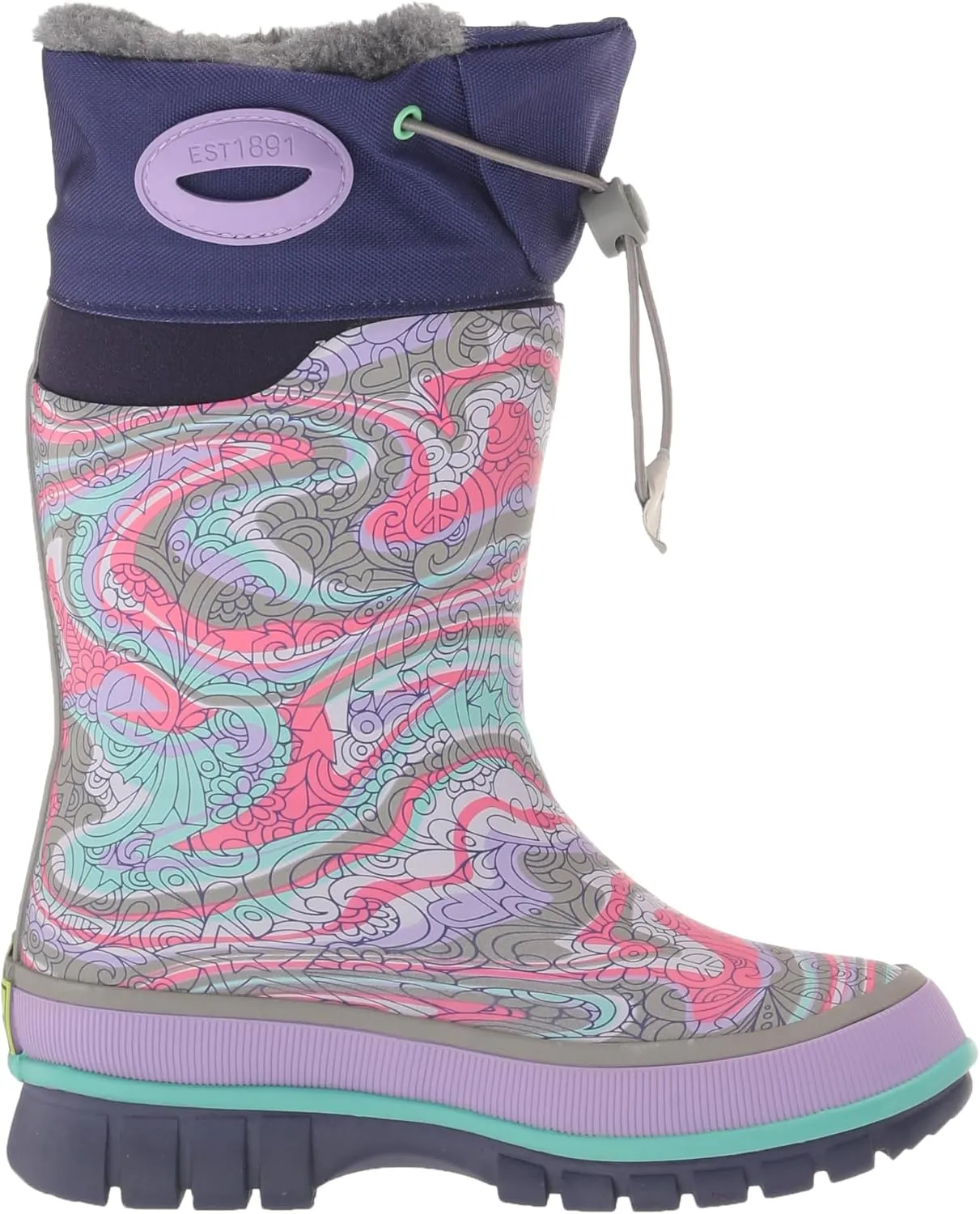 Western Chief Unisex-Child Waterproof Insulated Winterprene Boot Snow