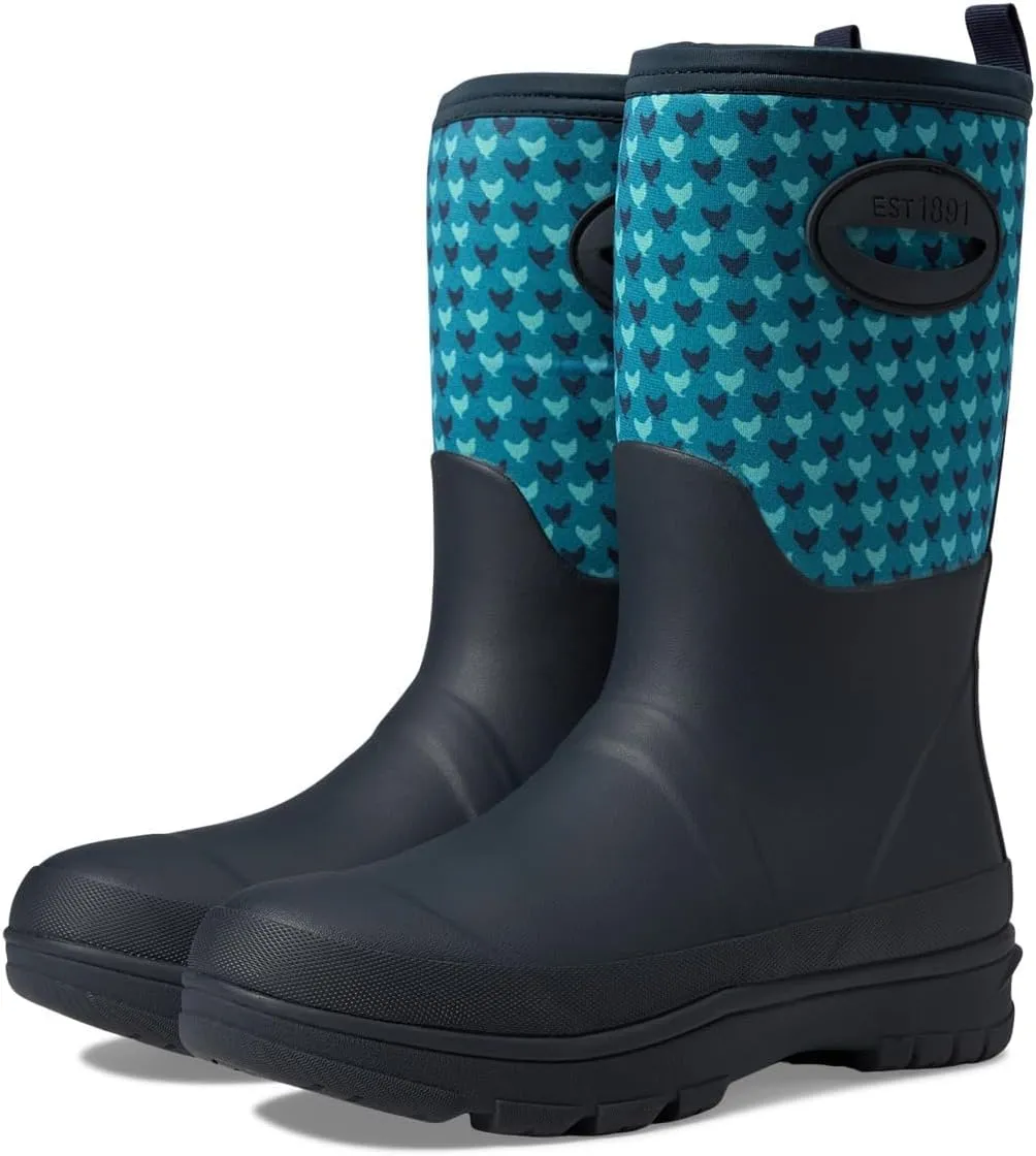 Western Chief Women's Neoprene Faux Fur Mid Insulated Waterproof Cold Weather Boots