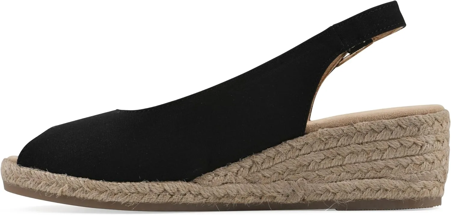 WHITE MOUNTAIN Women's Maize Espadrille Wedge Sandal