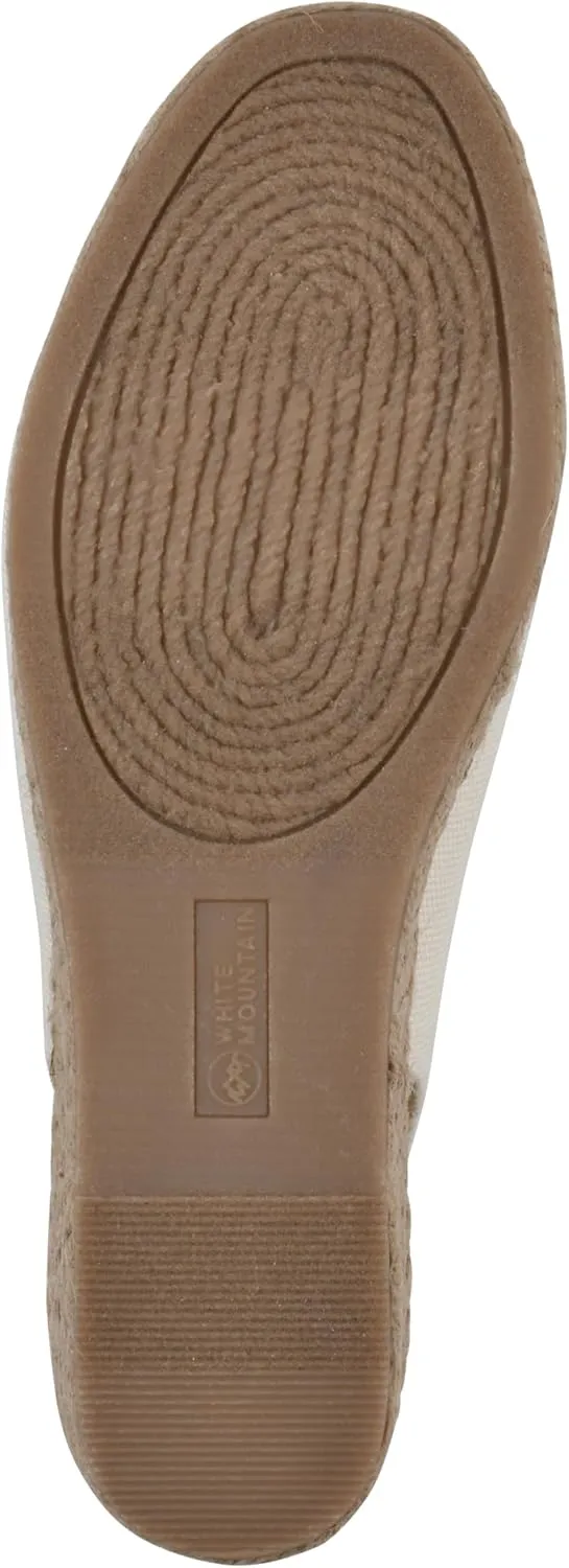 WHITE MOUNTAIN Women's Maize Espadrille Wedge Sandal