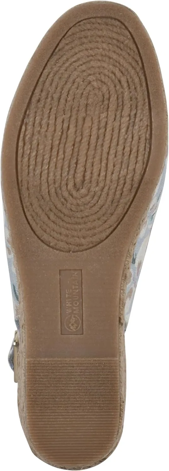 WHITE MOUNTAIN Women's Maize Espadrille Wedge Sandal