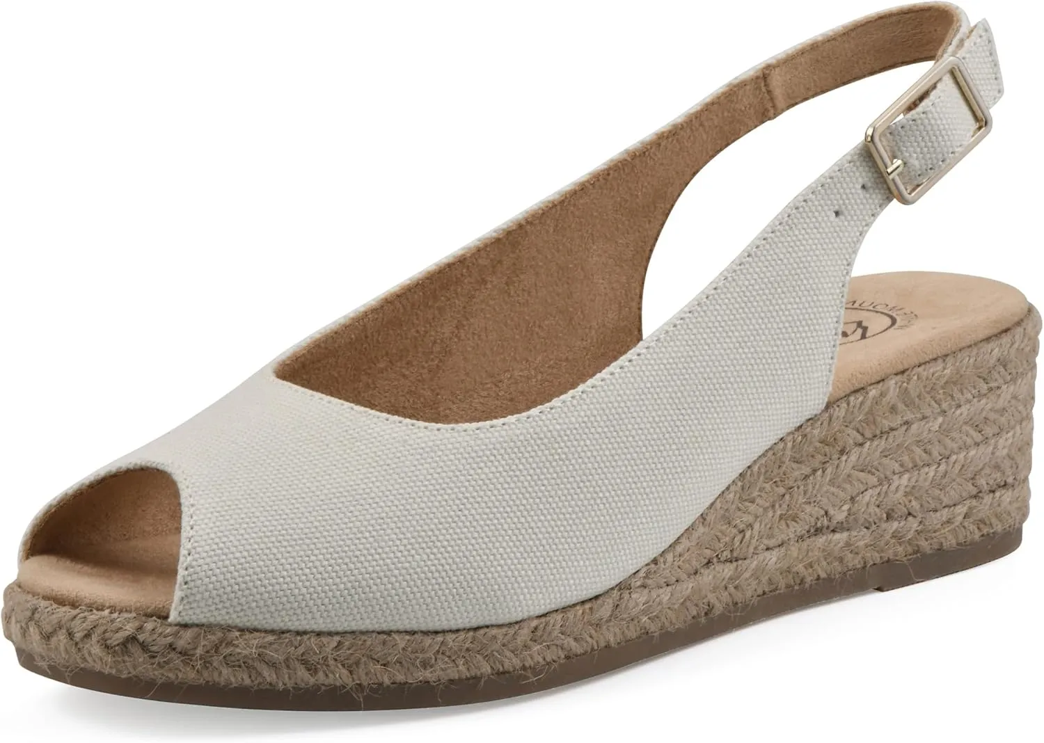 WHITE MOUNTAIN Women's Maize Espadrille Wedge Sandal