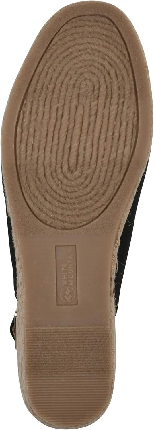 WHITE MOUNTAIN Women's Maize Espadrille Wedge Sandal