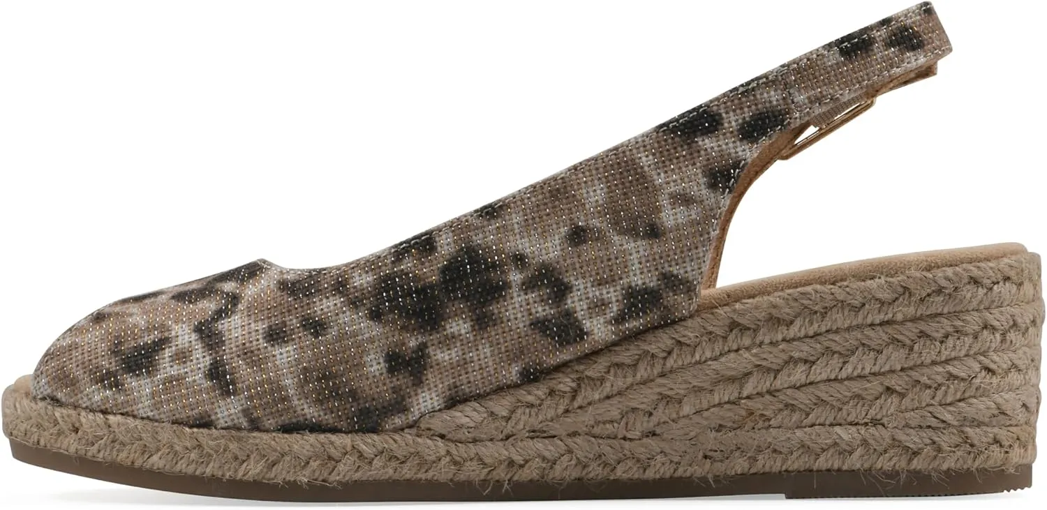 WHITE MOUNTAIN Women's Maize Espadrille Wedge Sandal