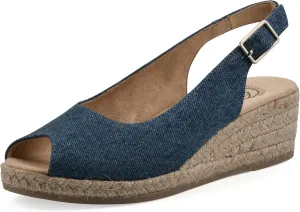 WHITE MOUNTAIN Women's Maize Espadrille Wedge Sandal