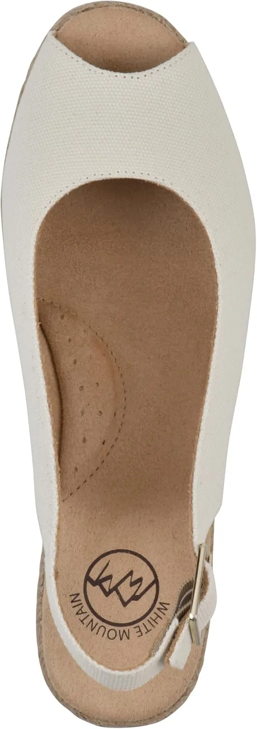 WHITE MOUNTAIN Women's Maize Espadrille Wedge Sandal