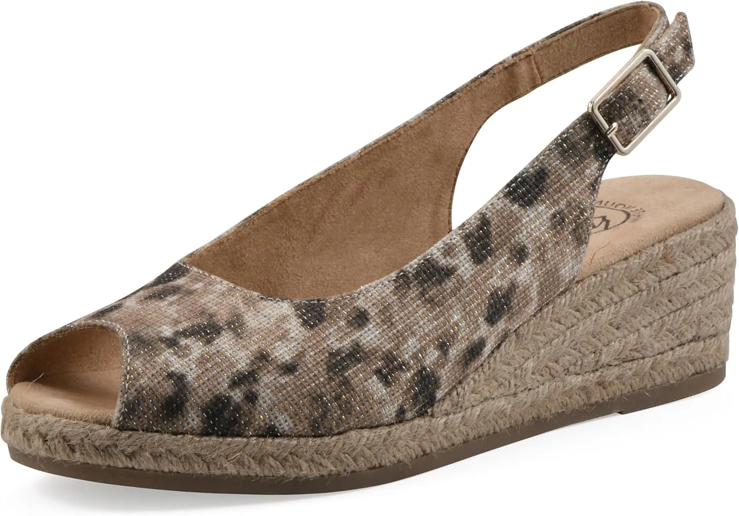 WHITE MOUNTAIN Women's Maize Espadrille Wedge Sandal