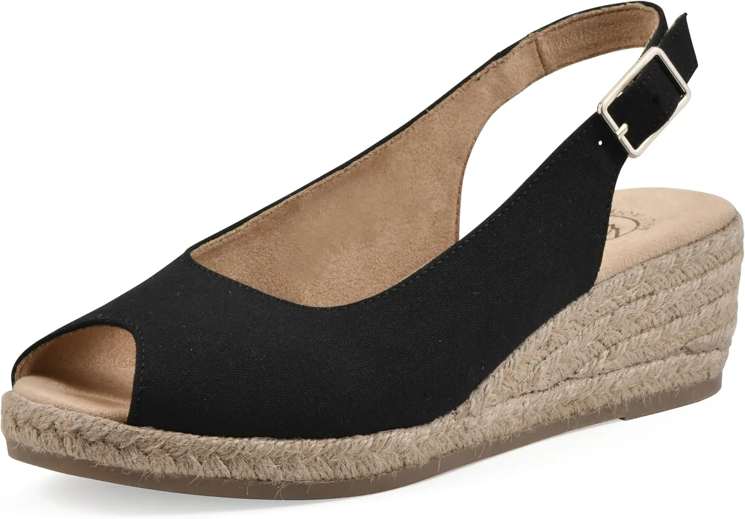 WHITE MOUNTAIN Women's Maize Espadrille Wedge Sandal