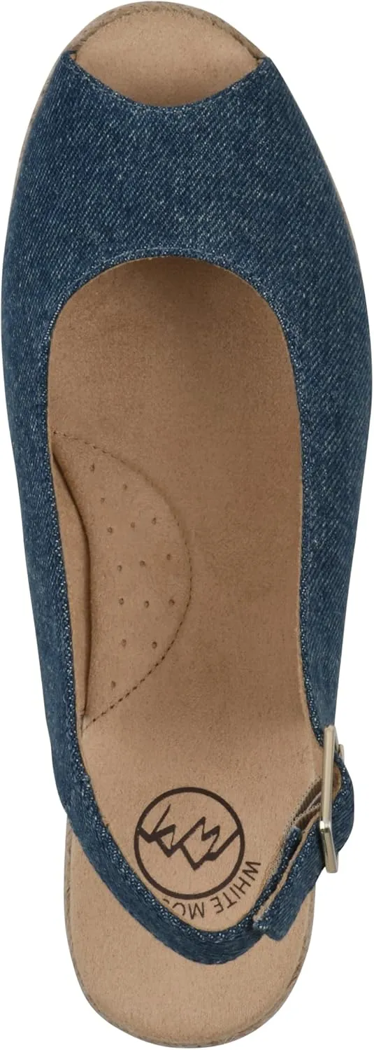 WHITE MOUNTAIN Women's Maize Espadrille Wedge Sandal
