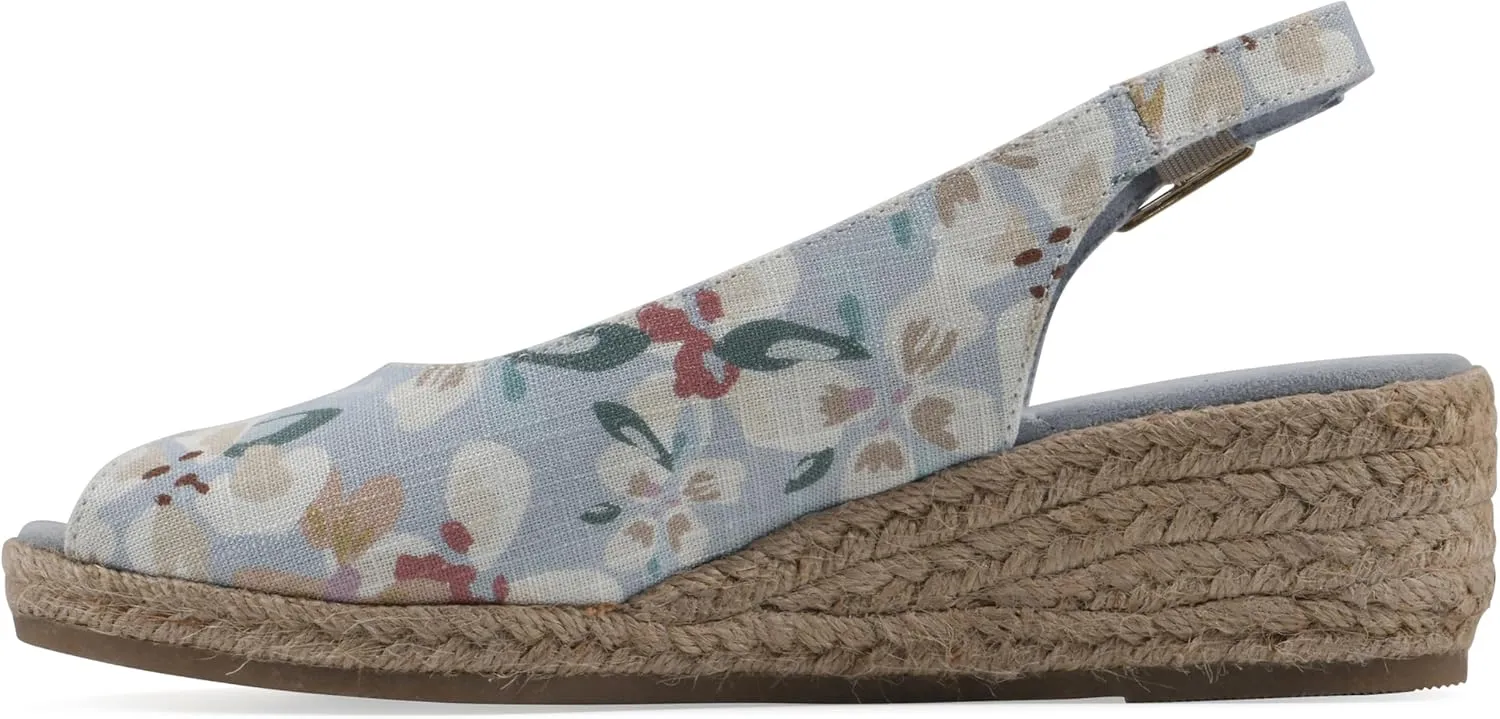 WHITE MOUNTAIN Women's Maize Espadrille Wedge Sandal