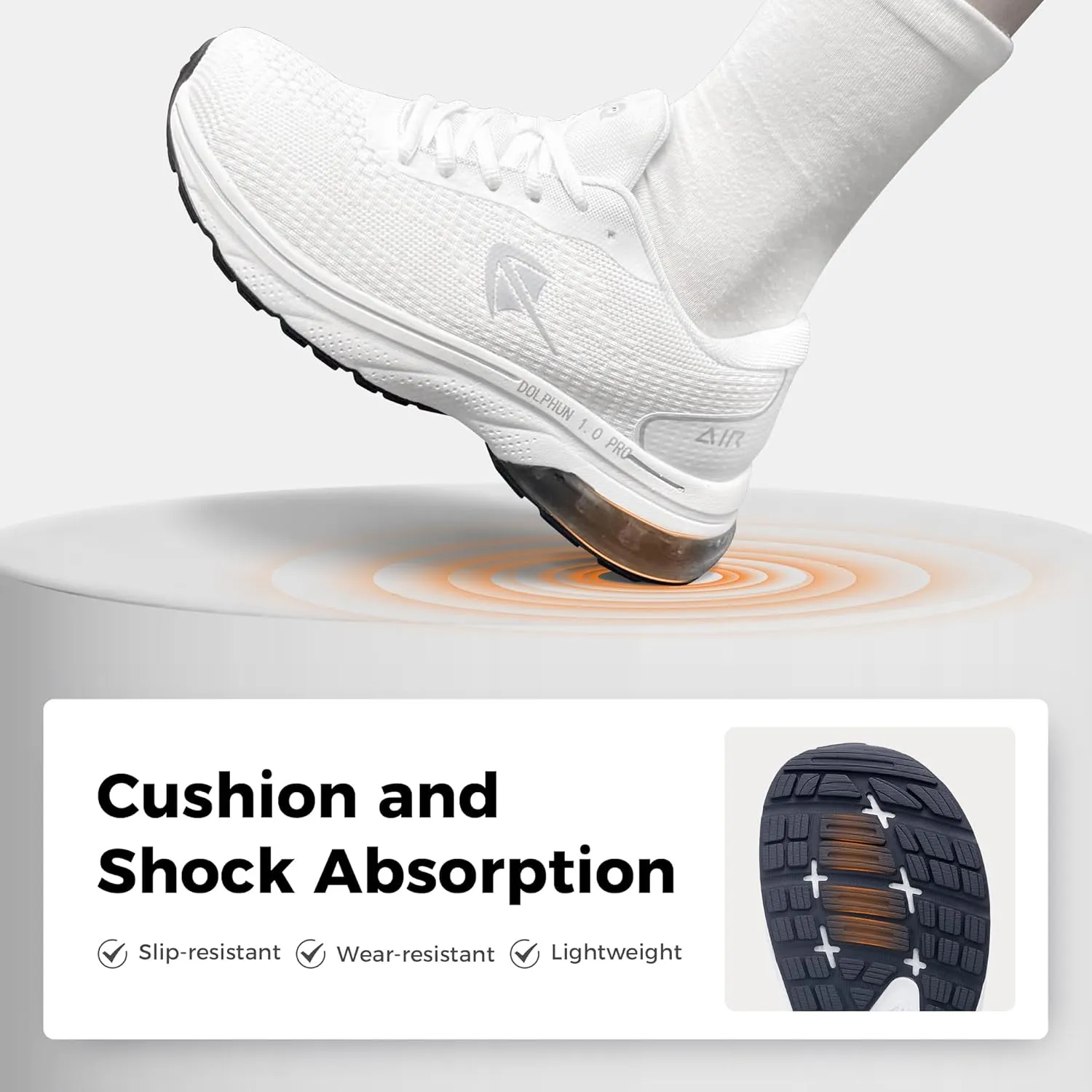 Wide Toe Box Shoes for Women Air Running Plantar Fasciitis Shoe Arch Support Walking Tennis Orthotic Breathable Extra Wide Width Athletic Sneakers US6-11