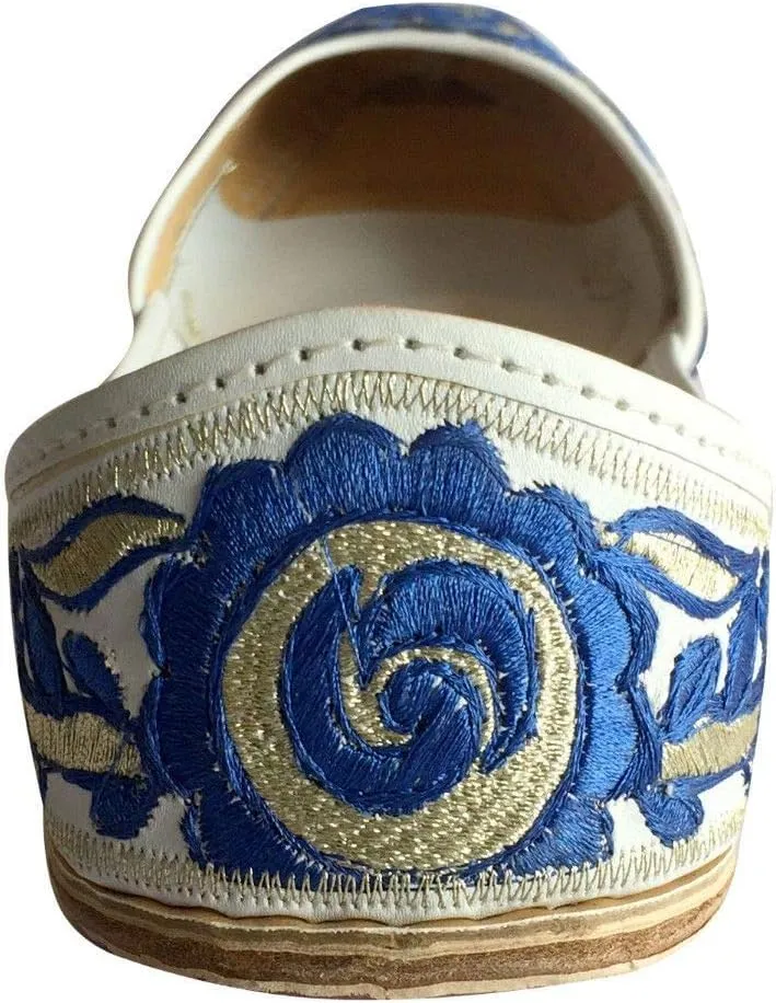 Women Flat Ballerina Comfortable Punjabi Jutti Khussa Shoes Ethnic Loafers Pumps