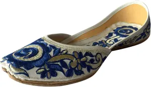 Women Flat Ballerina Comfortable Punjabi Jutti Khussa Shoes Ethnic Loafers Pumps
