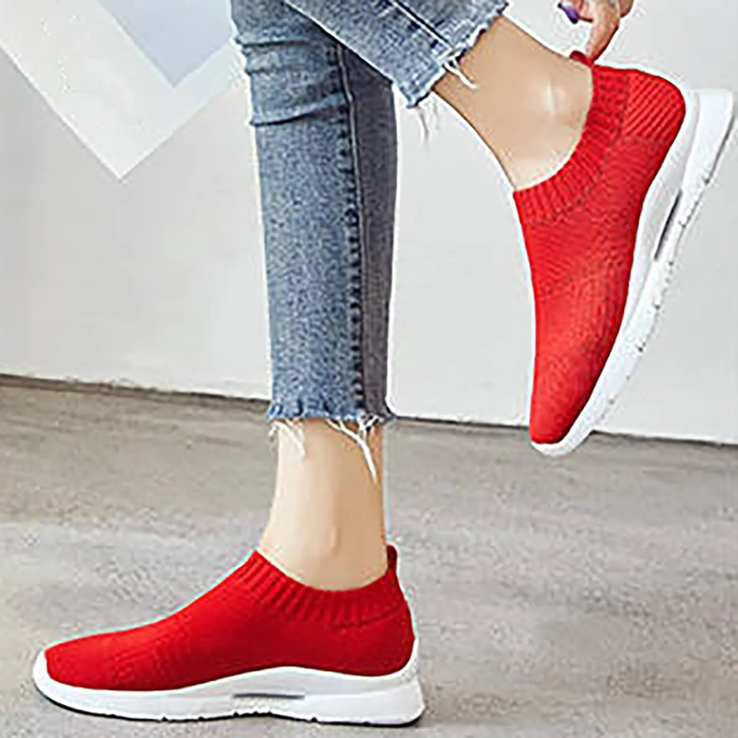 Women's Athletic Walking Shoes Slip On Casual Mesh Tennis Shoes Men Wide Width Women's Casual Shoes High Top Sneakers Brown Tennis Shoe Loafers Dress Shoe